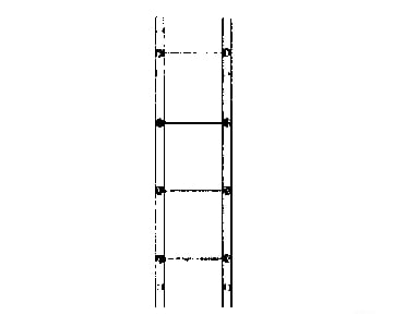 Grandt Line Products 65 Delrin Four-Rung Ladders -- B&Sr Detaling Parts
