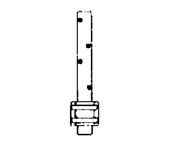 Grandt Line Products 7 Low-Wall Gondola Stakes -- Southern Pacific Detaling Parts