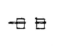 Grandt Line Products 73 Stake Pockets -- Single U-Bolt Detaling Parts