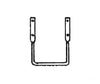 Grandt Line Products 83 Freight Car Stirrup Steps -- Black Detaling Parts