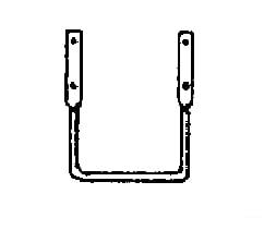 Grandt Line Products 90 Freight Car Stirrup Steps -- Brown Detaling Parts