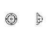 Grandt Line Products 93 1-1/4’ Nut 3’ Malleable Washer Detaling Parts