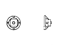 Grandt Line Products 93 1-1/4’ Nut 3’ Malleable Washer Detaling Parts