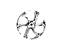 Grandt Line Products 94 Lovsted 15’ Brake Wheel -- Westside Lumber Company Detaling Parts