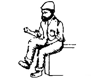Grandt Line Products 3087 Cast Metal Figure -- Plymouth Engineer Figures