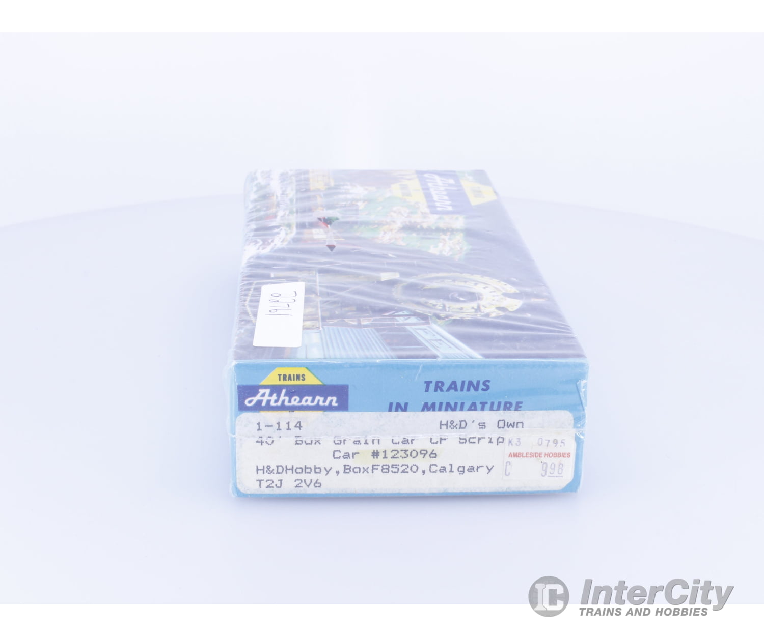 H&D 1-114 HO 40’ Grain Boxcar Script Kit Canadian Pacific (CP) 123096 Freight Cars