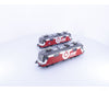 HAG 037 HO SBB-CFF-FFS Re 4/4 Electric Locomotive RM Doppeltraktion 115-0 114-3 DCC - European Locomotives