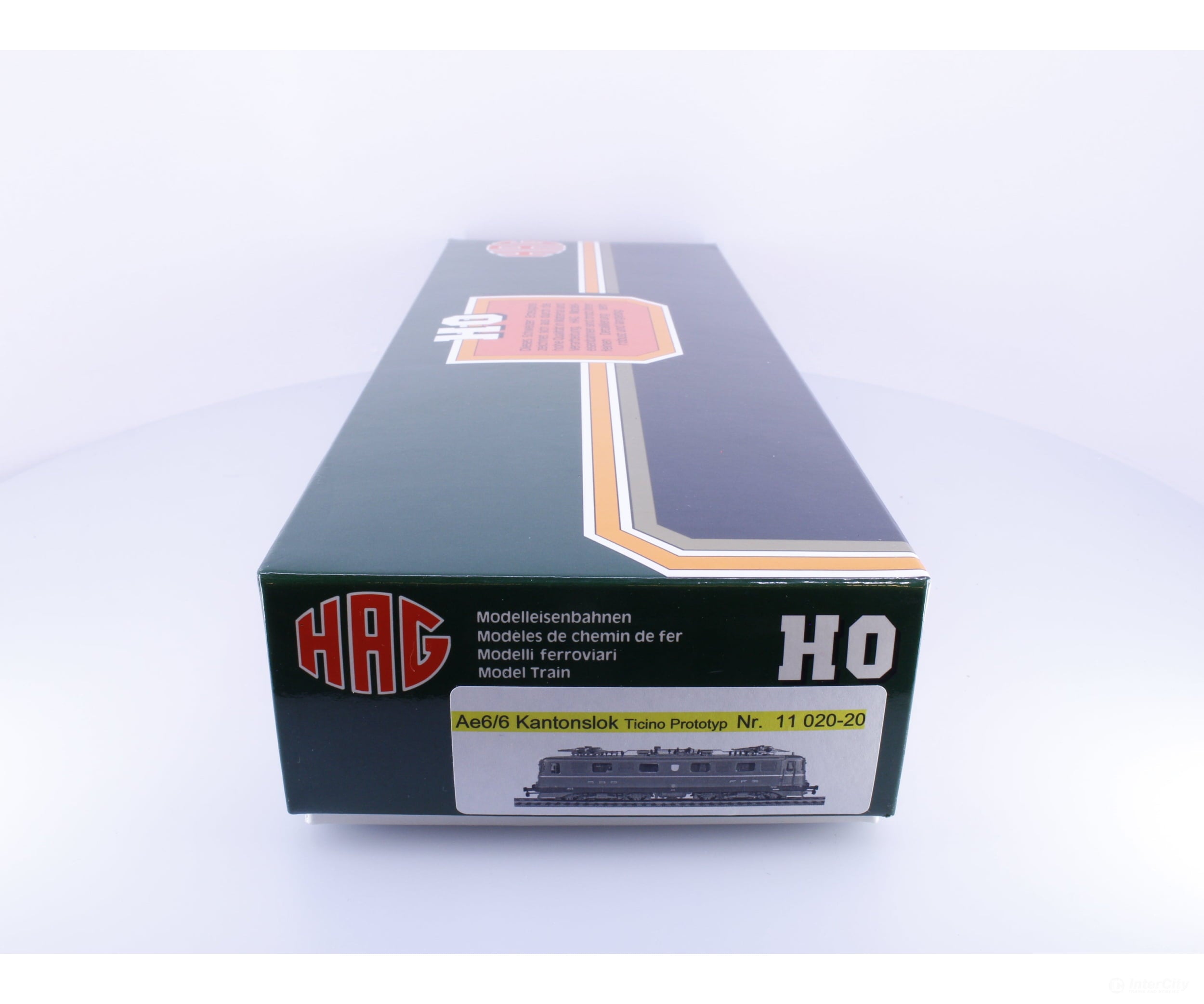 HAG 11020-20 HO SBB-CFF-FFS Ae 6/6 Kantonslok Ticino Prototyp Electric Locomotive 11401 DCC - European Locomotives
