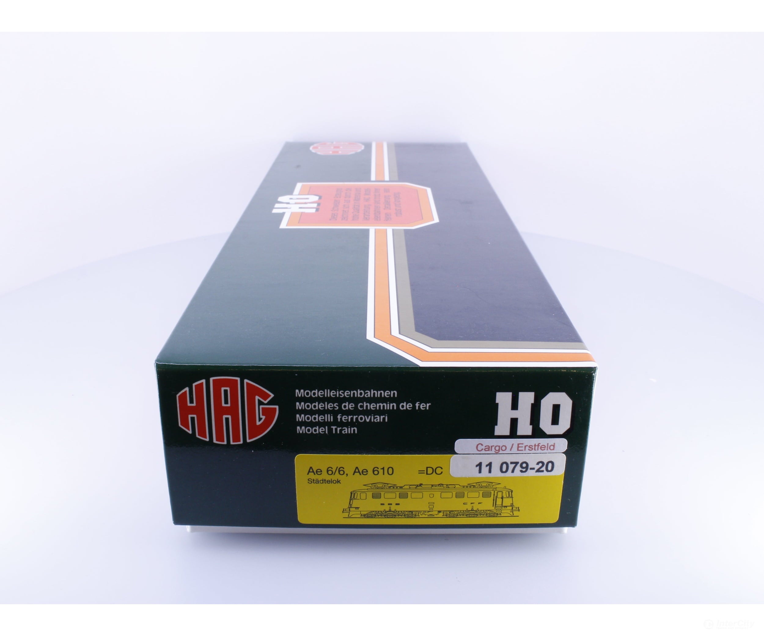 HAG 11079-20 HO SBB-CFF-FFS Ae 6/6 Ae 610 E-Lok Cargo/Erstfeld 492-1 DCC - European Locomotives