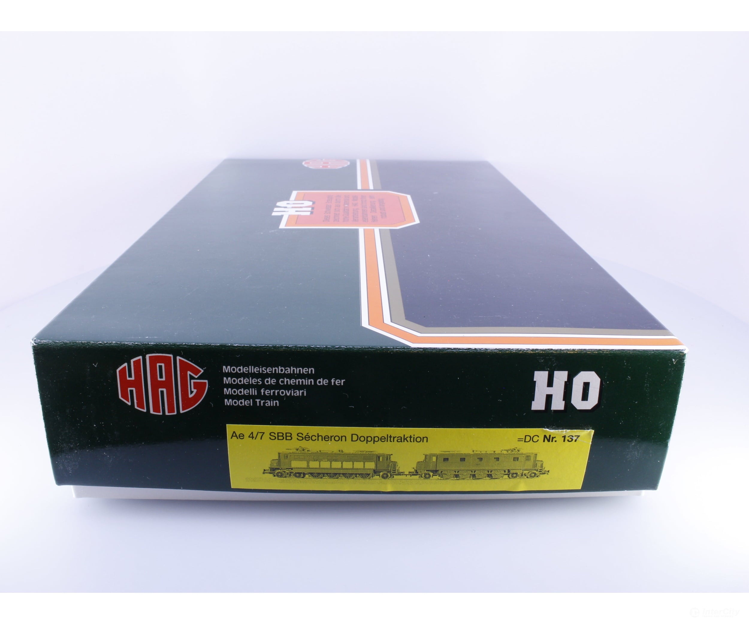 HAG 137 HO SBB-CFF-FFS Ae 4/7 Electric Locomotive Secheron Doppeltraktion 10944 10945 DCC - European Locomotives