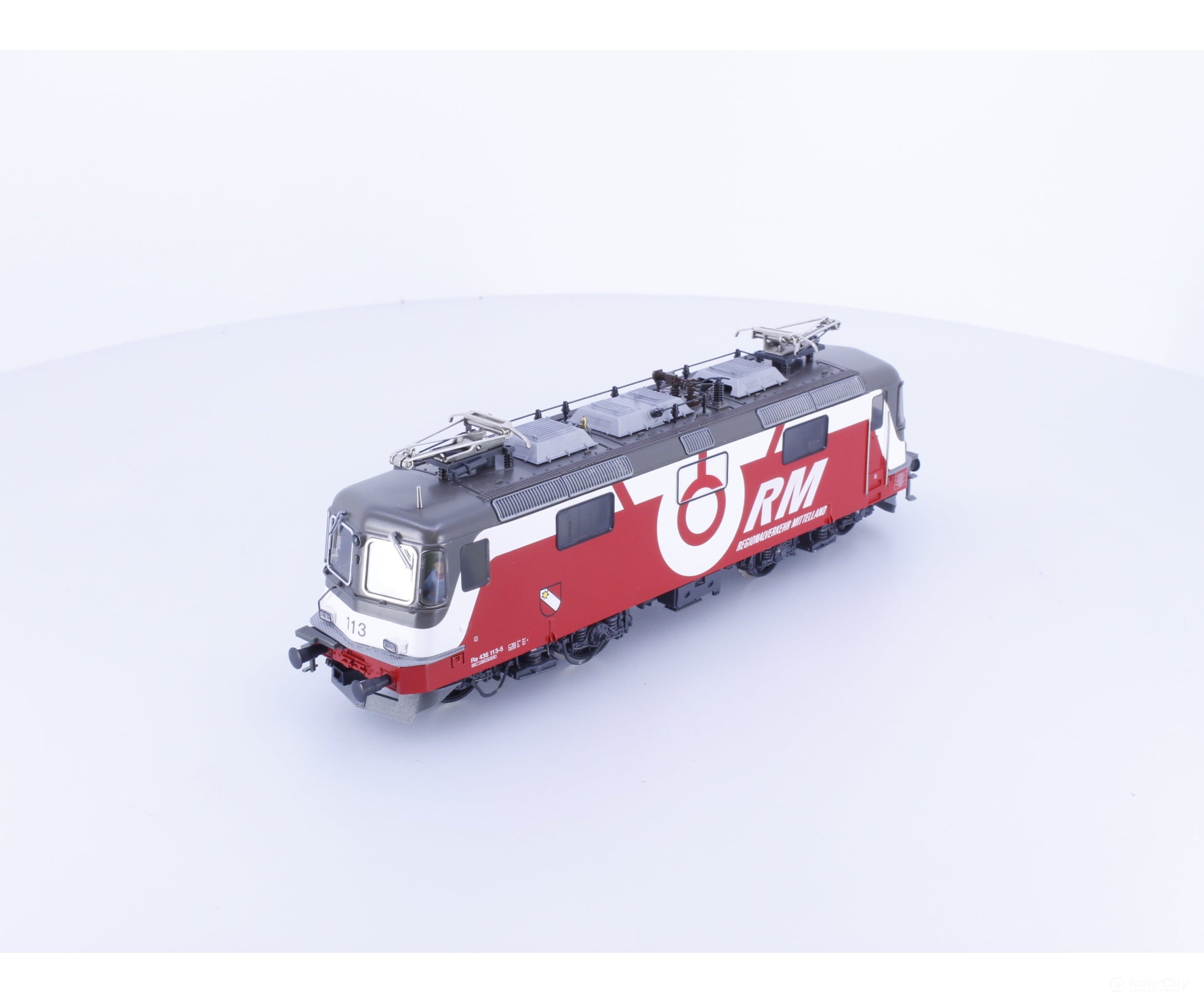 HAG 16025-20 HO SBB-CFF-FFS Re 4/4 II Rot E-Lok RM 113-5 DCC - European Locomotives