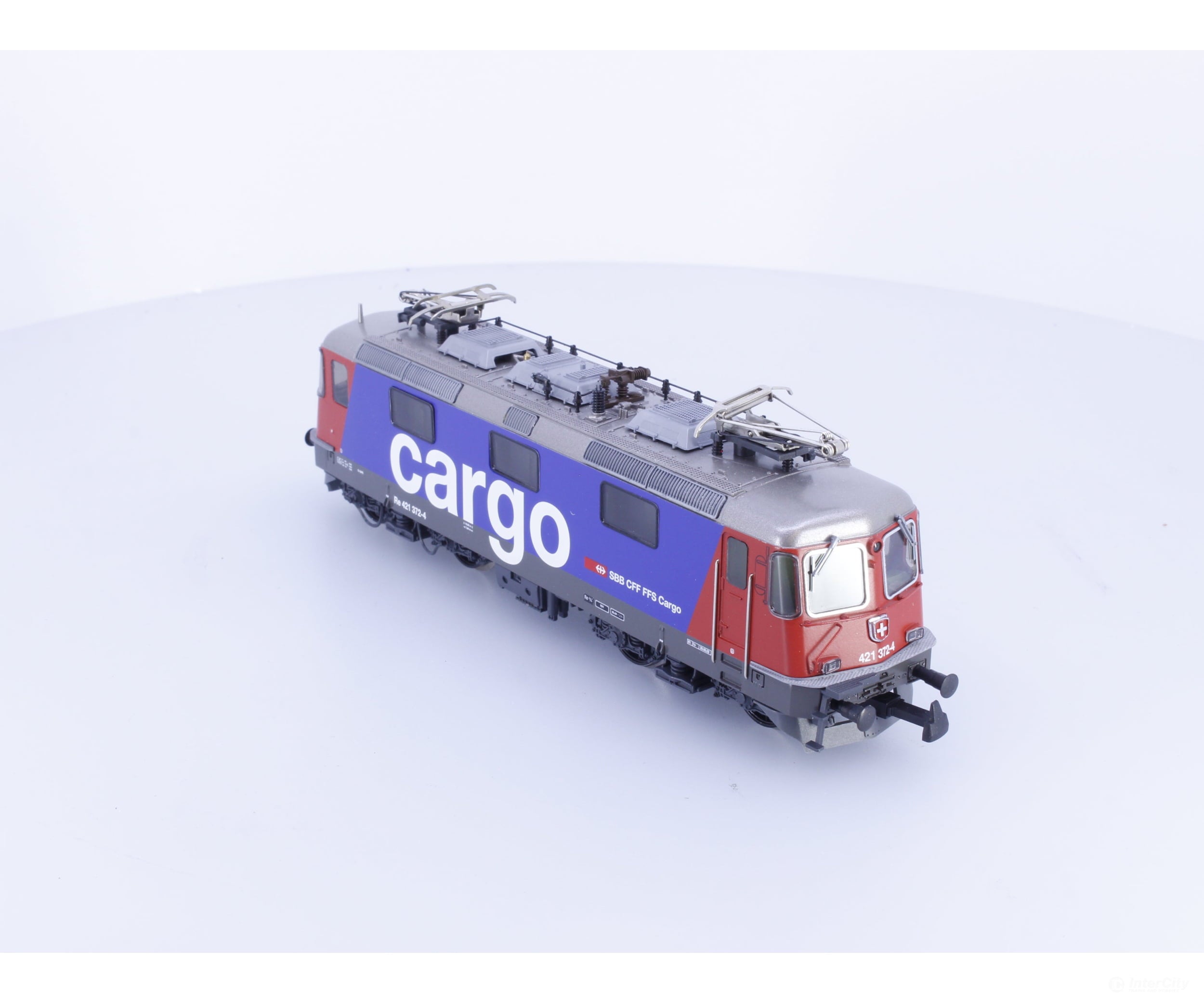 HAG 16040-20 HO SBB-CFF-FFS Re 4/4 Electric Locomotive Cargo 372-4 DCC - European Locomotives