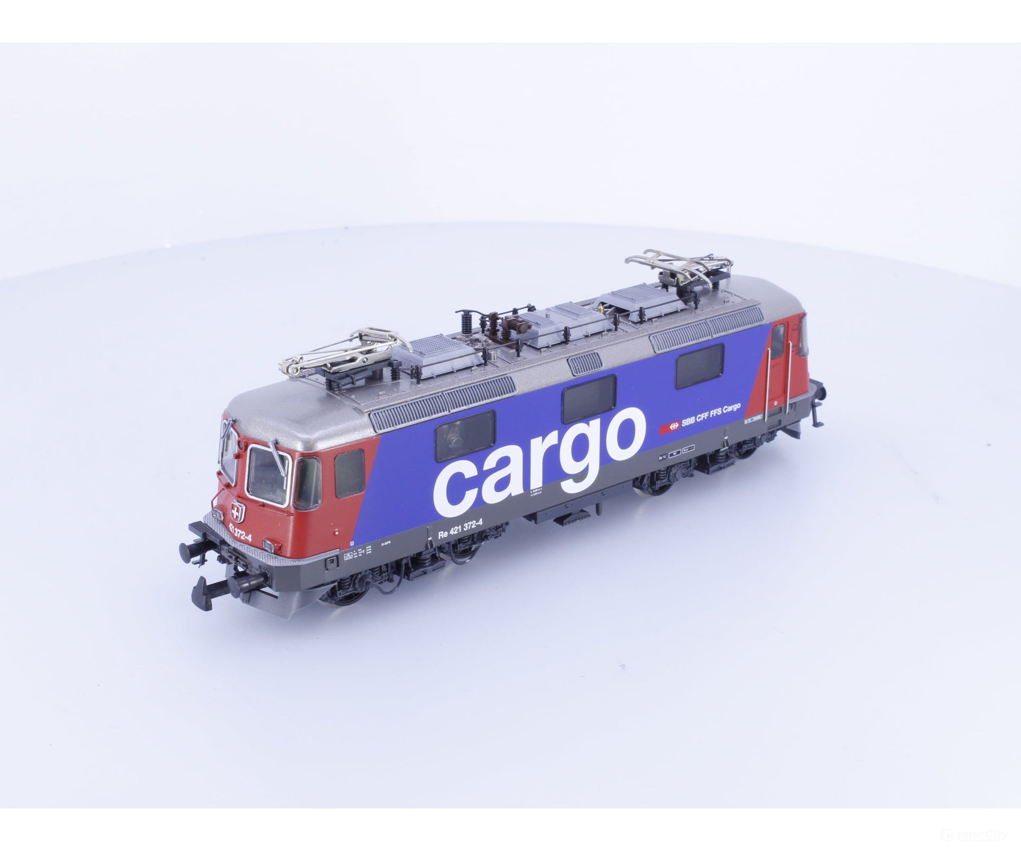 HAG 16040-20 HO SBB-CFF-FFS Re 4/4 Electric Locomotive Cargo 372-4 DCC - European Locomotives