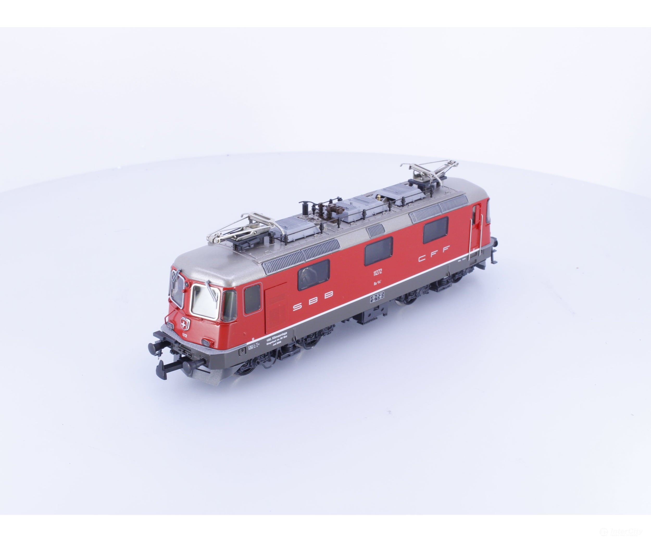 HAG 16041-20 HO SBB-CFF-FFS Re 4/4 Electric Locomotive 100 Klima 11272 DCC - European Locomotives