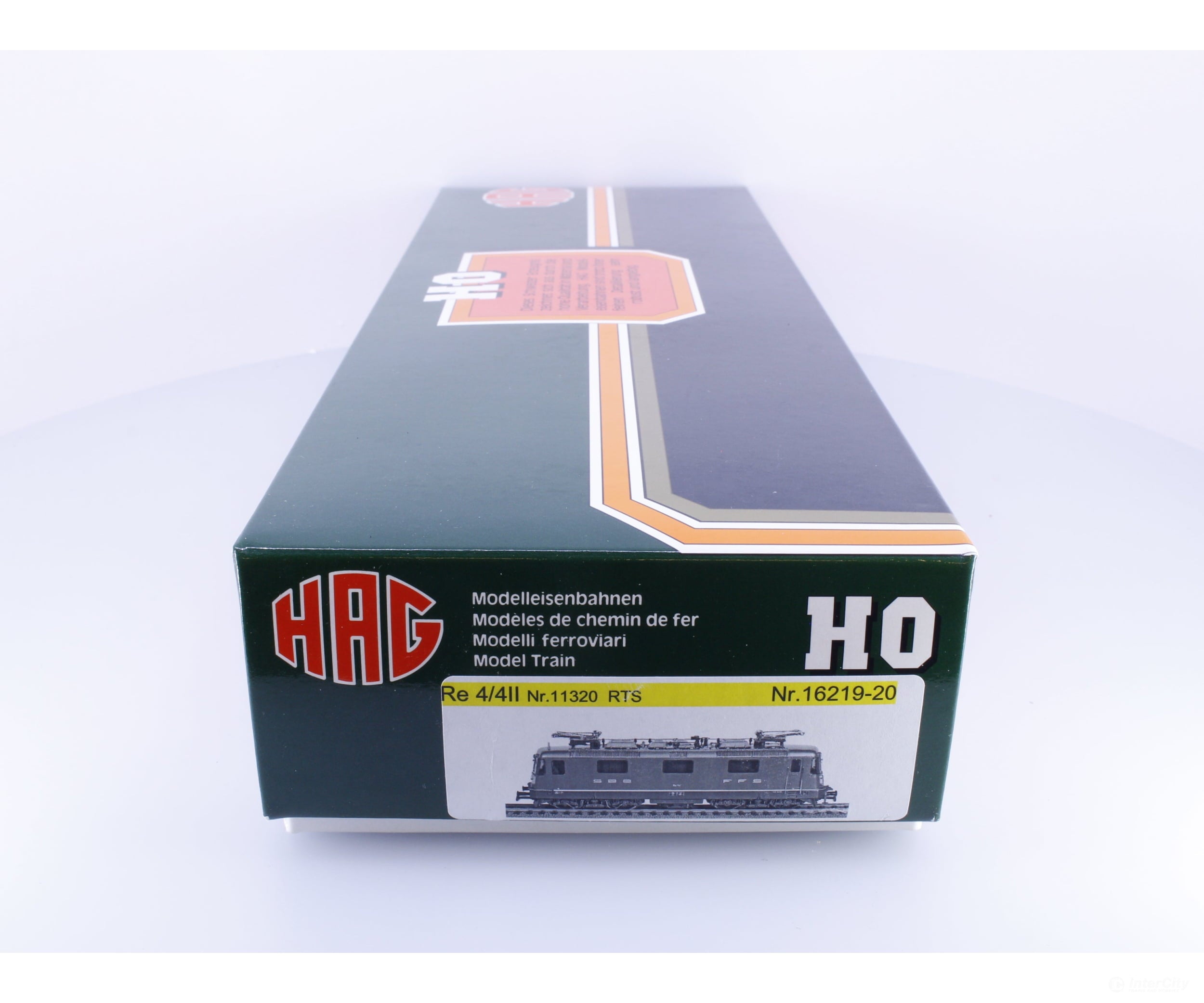 HAG 16219-20 HO SBB-CFF-FFS Re 4/4 Electric Locomotive Interregio Cargo RTS 11320 DCC - European Locomotives