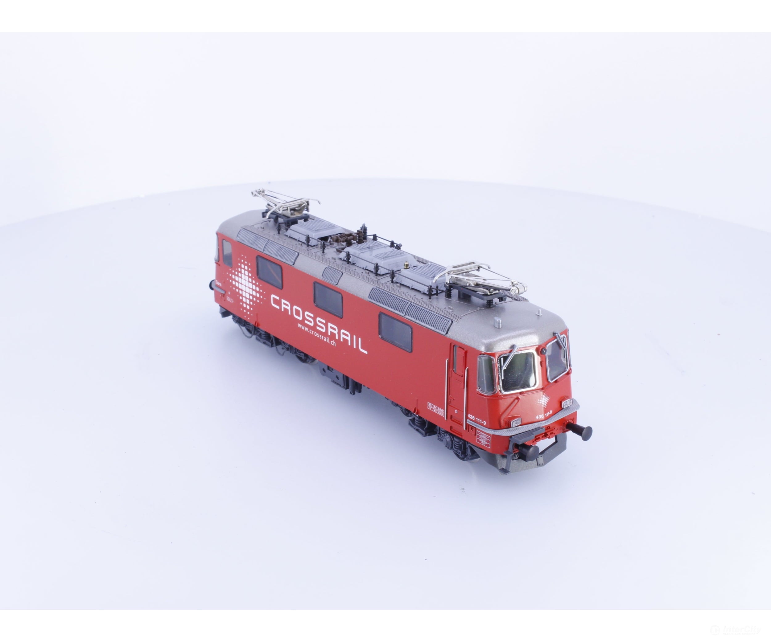 HAG 16226-20 HO Private Re 4/4 Electric Locomotive Crossrail SARA 111-9 DCC - European Locomotives
