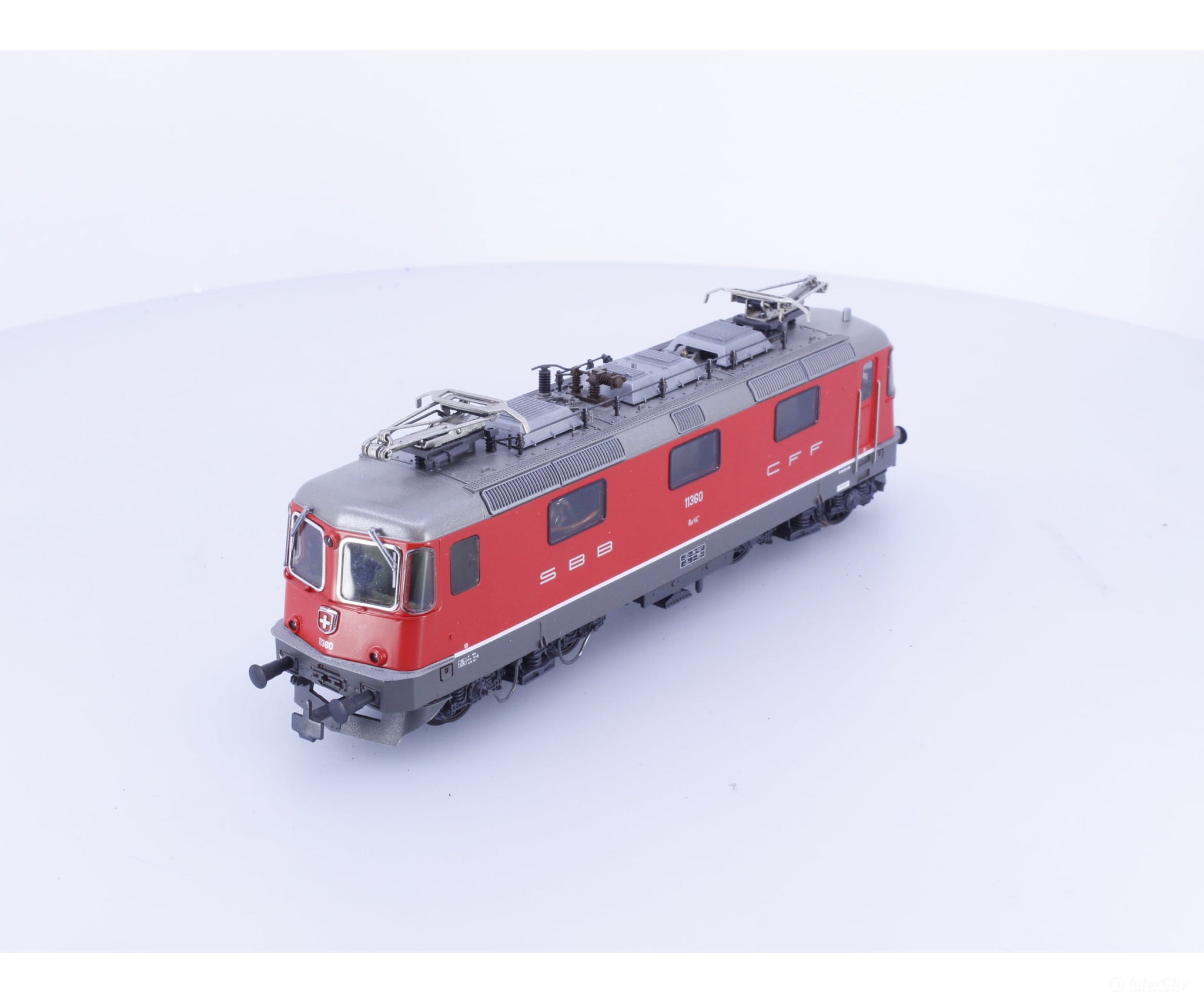 HAG 166 HO SBB-CFF-FFS Re 4/4 Electric Locomotive Rot 11360 Analog DC - European Locomotives