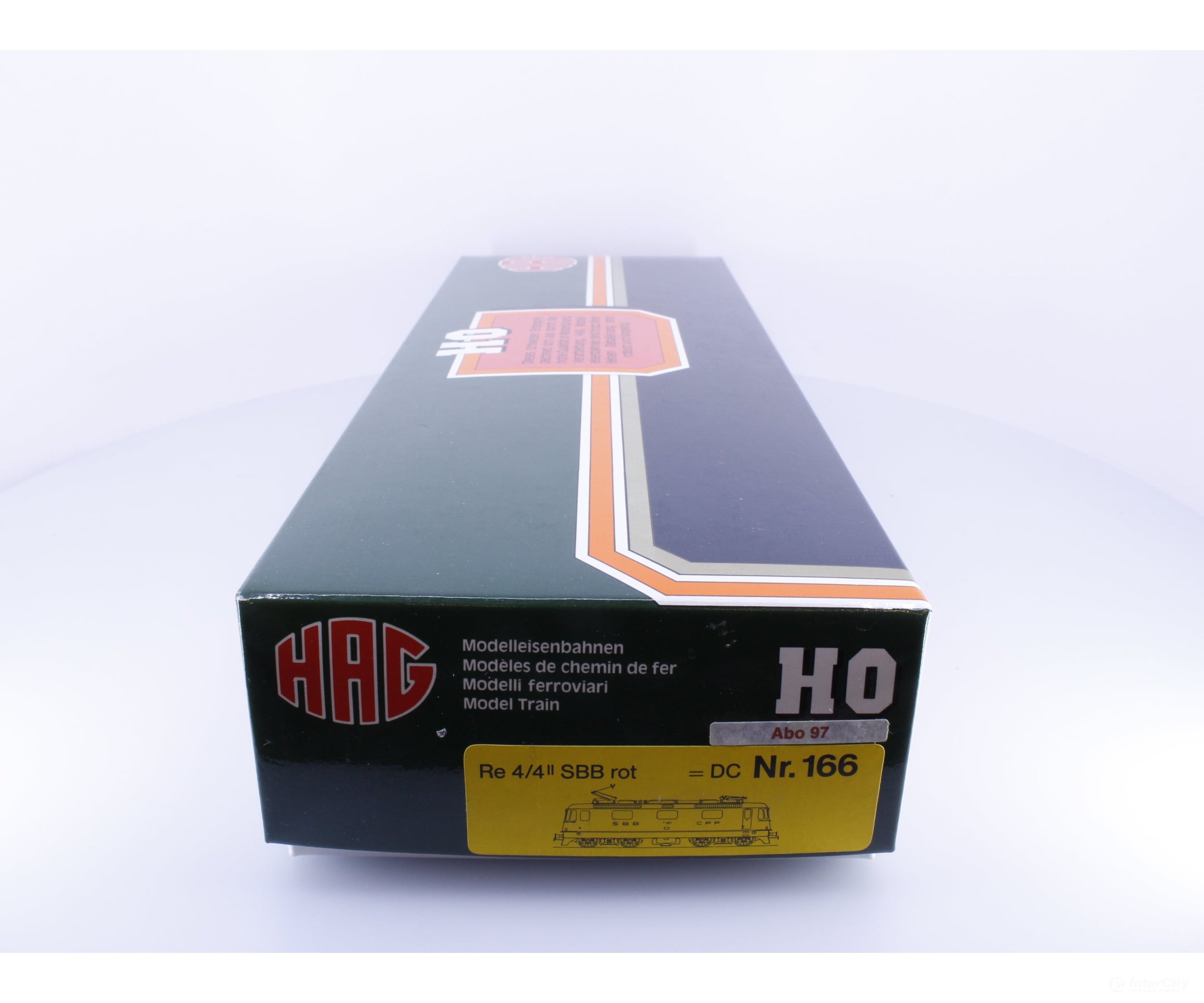 HAG 166 HO SBB-CFF-FFS Re 4/4 Electric Locomotive Rot Abo 97 11322 Analog DC - European Locomotives