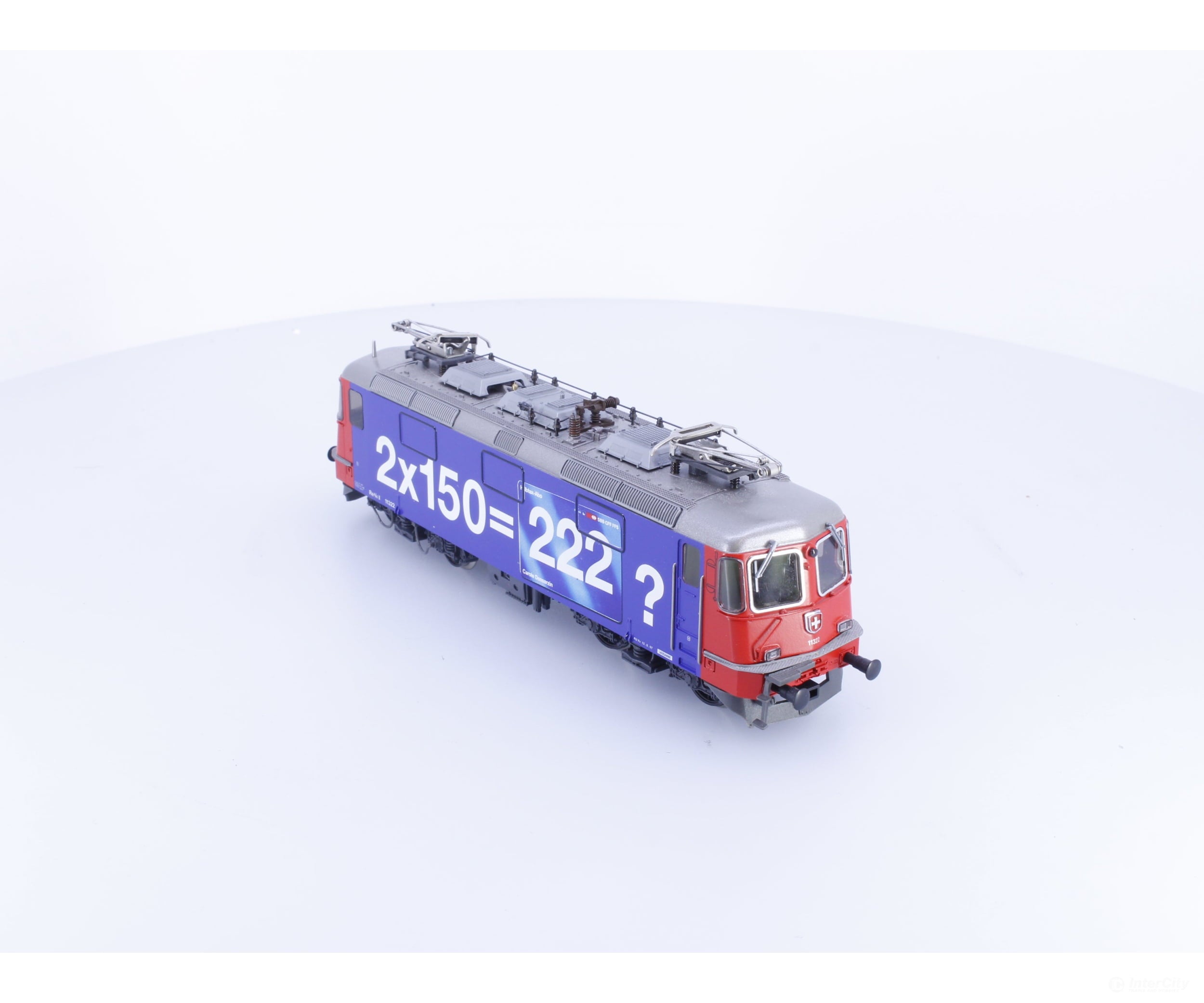 HAG 166 HO SBB-CFF-FFS Re 4/4 Electric Locomotive Rot Abo 97 11322 Analog DC - European Locomotives