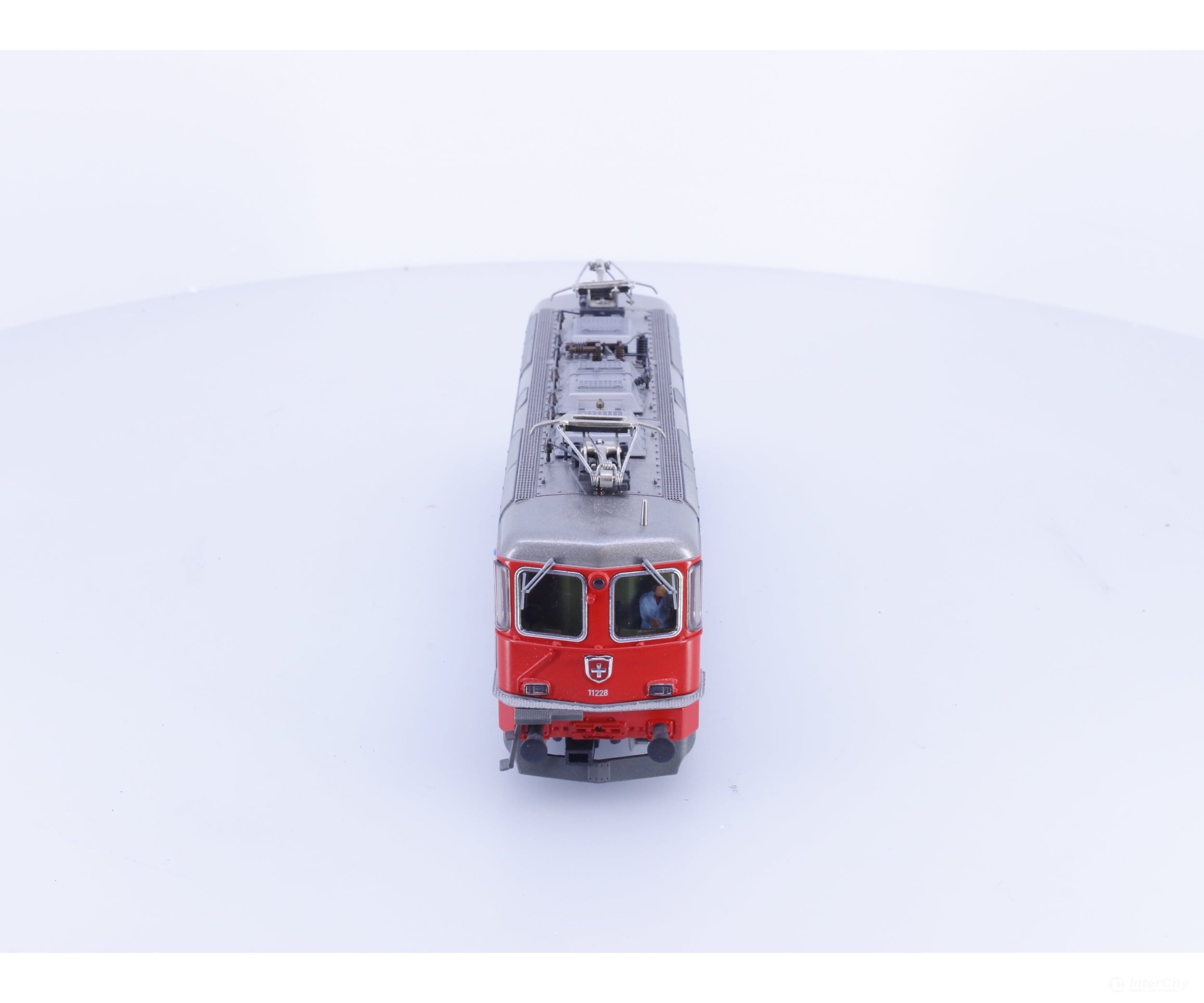 HAG 166 HO SBB-CFF-FFS Re 4/4 Electric Locomotive Rot Kuoni 11228 DCC - European Locomotives