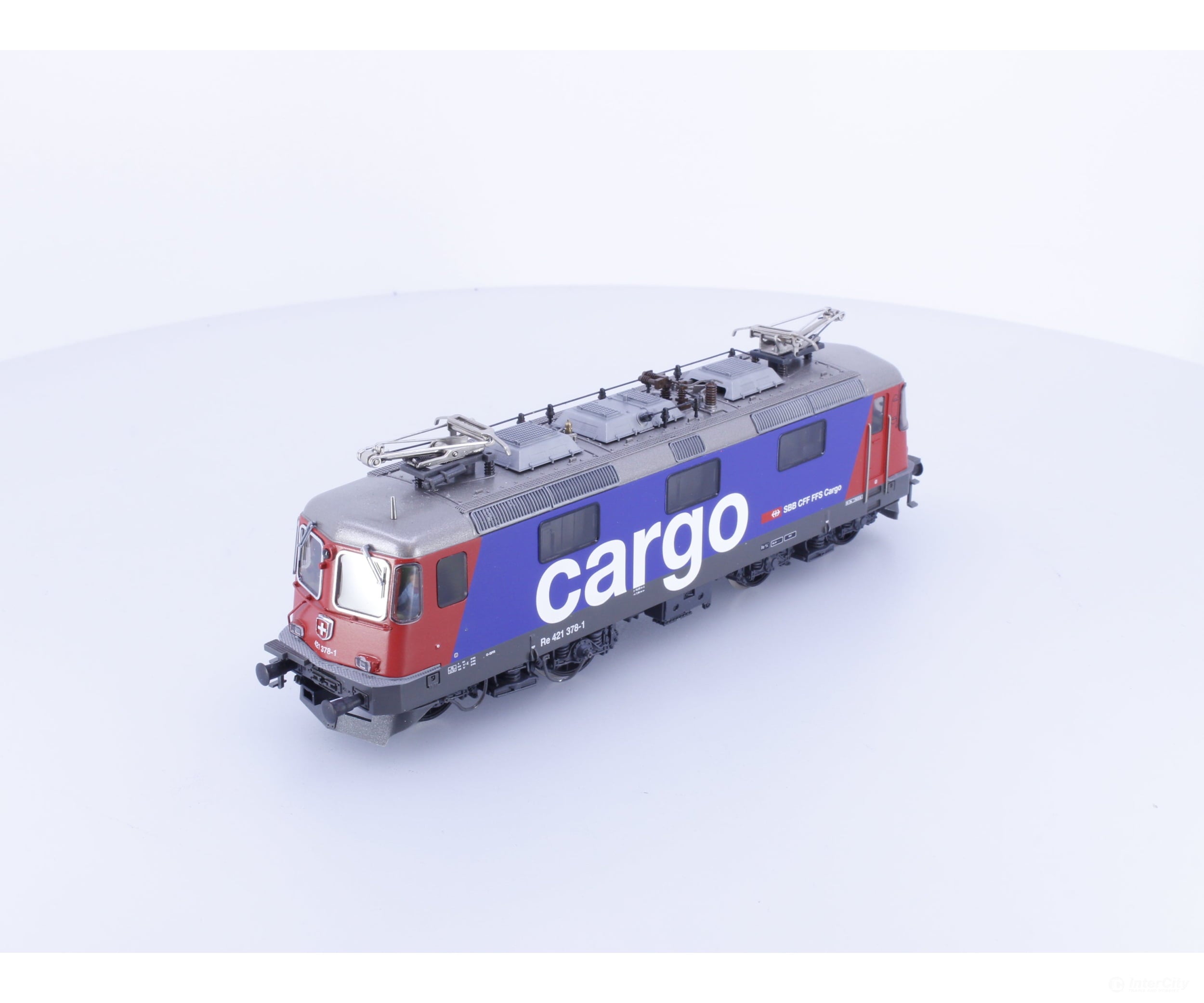 HAG 166 HO SBB-CFF-FFS Re 4/4 II Rot E-Lok Cargo 378-1 DCC - European Locomotives