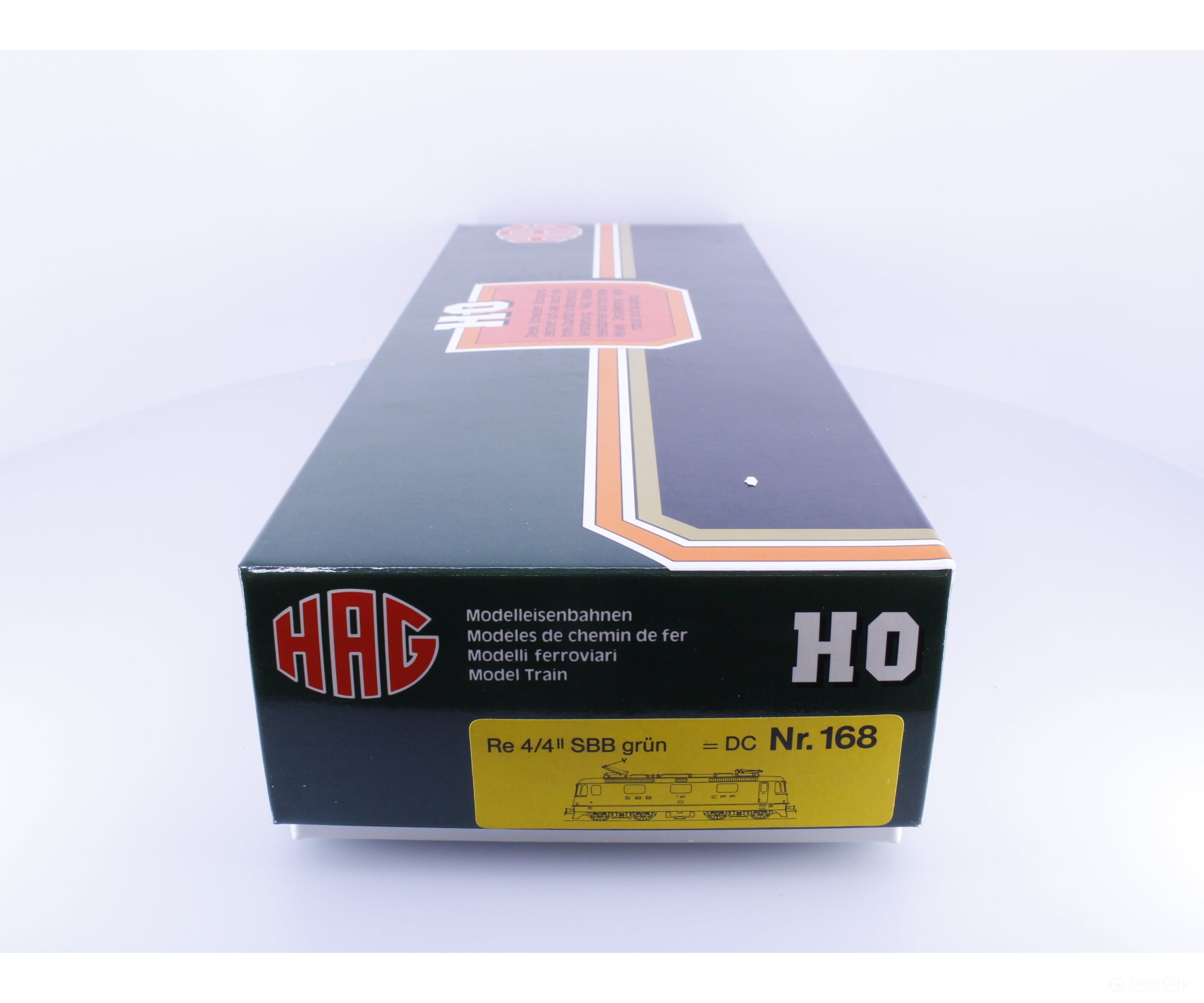 HAG 168 HO SBB-CFF-FFS Re 4/4 Electric Locomotive Grun 11220 DCC - European Locomotives