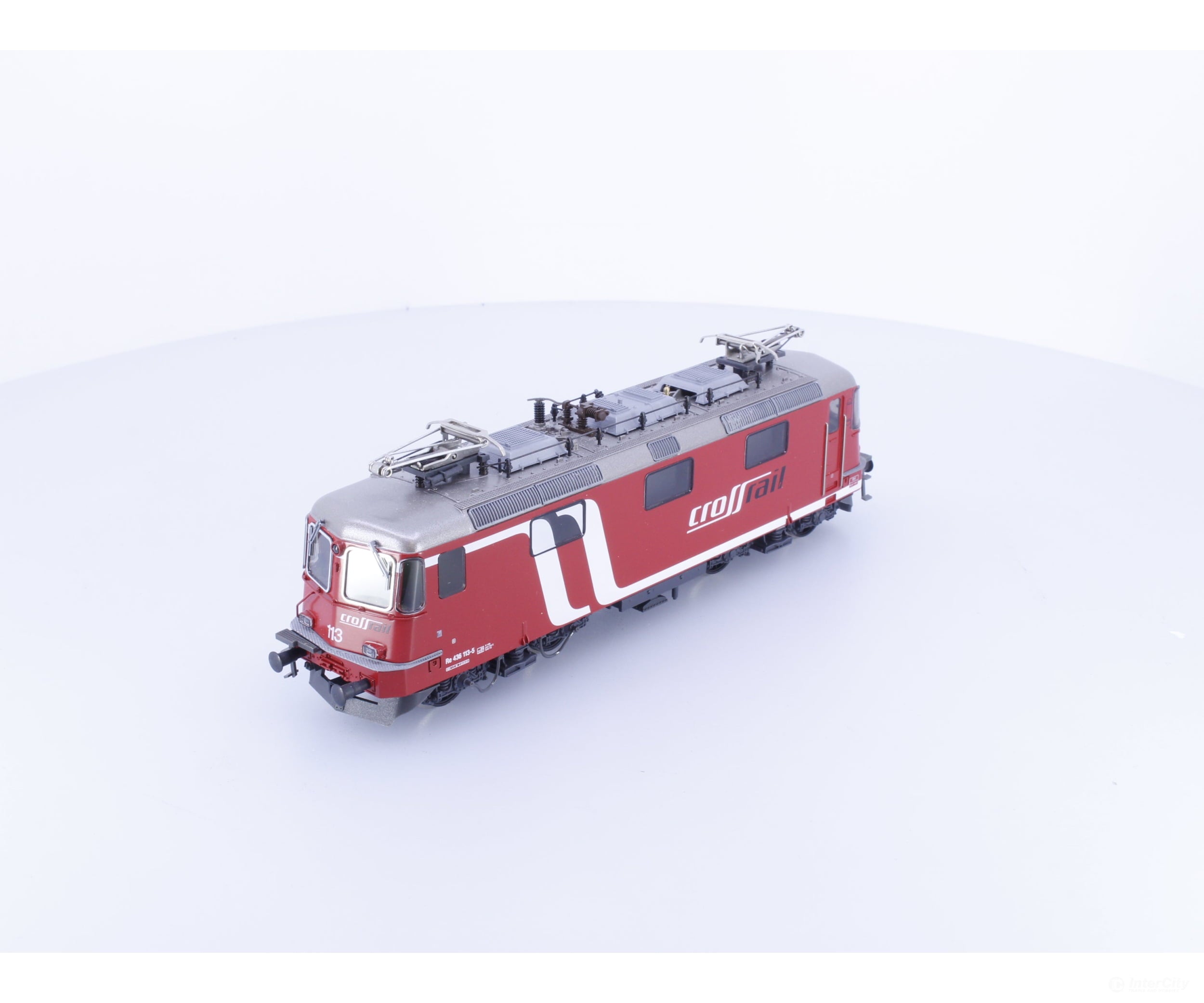 HAG 195 HO Private Re 4/4 Re 436 Electric Locomotive Crossrail 113-5 DCC - European Locomotives