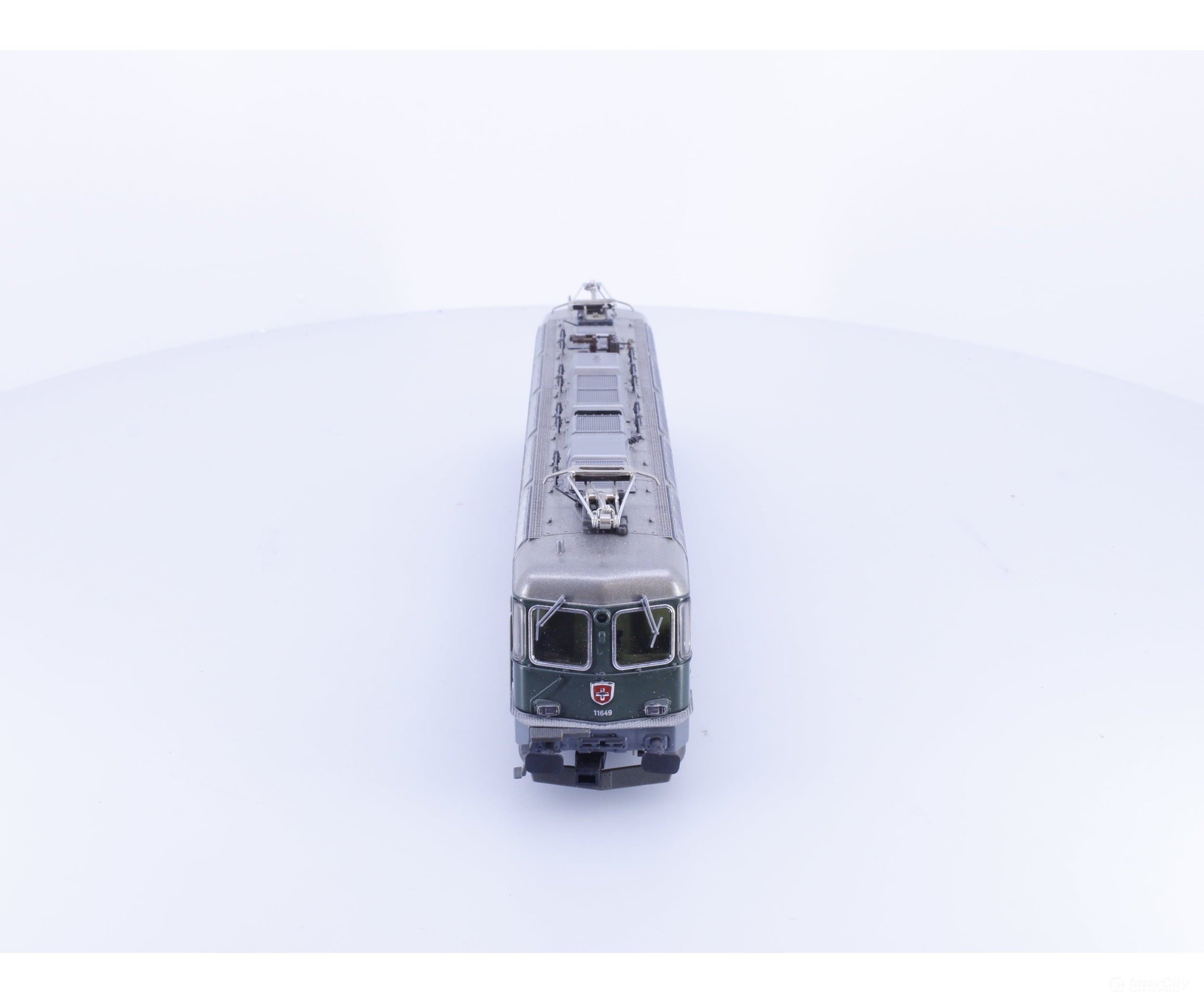 HAG 197 HO SBB-CFF-FFS Re 6/6 Electric Locomotive Grun Aarberg 11649 Analog DC - European Locomotives