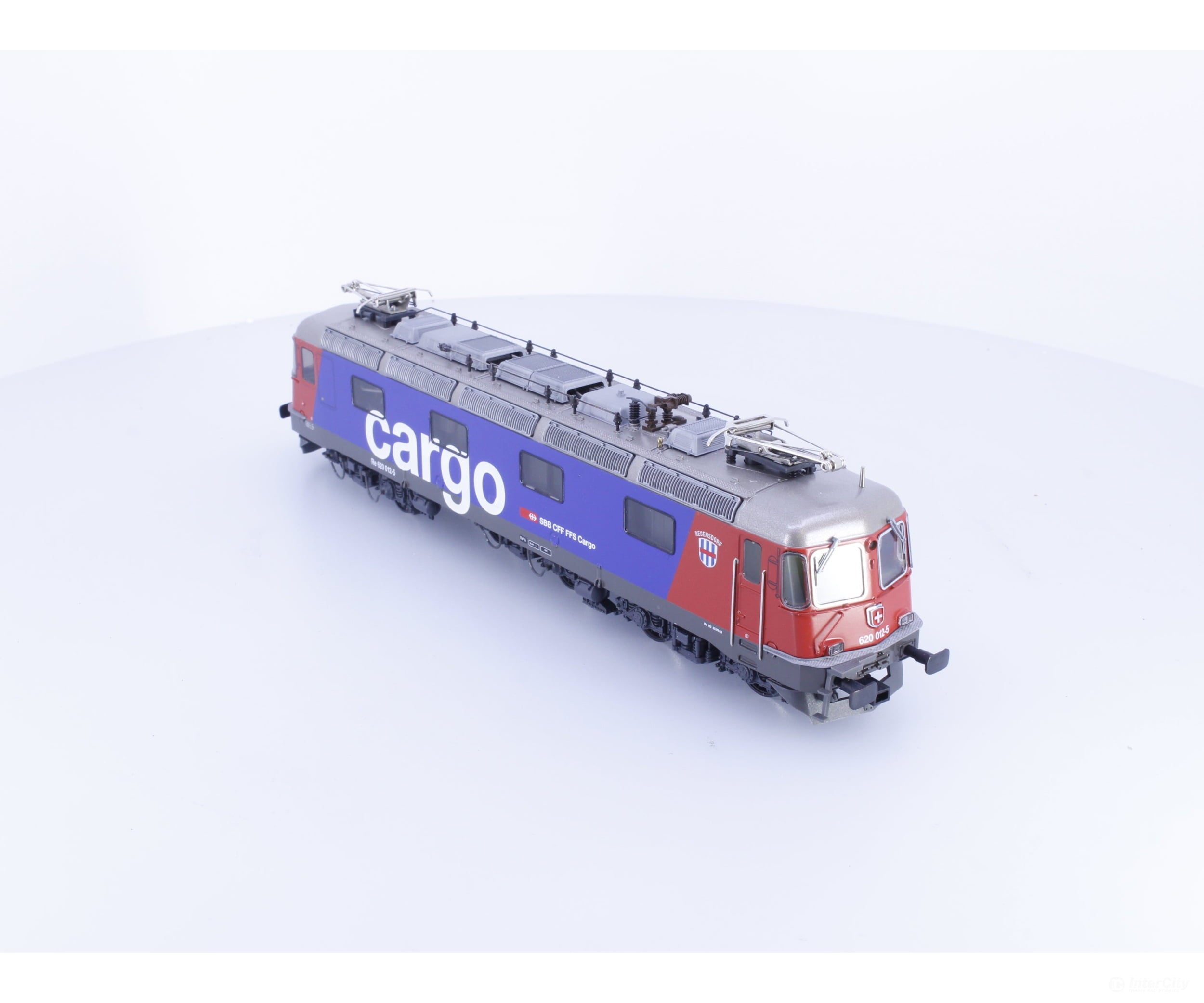 HAG 20036-20 HO SBB-CFF-FFS Re 6/6 Electric Locomotive Rot Cargo/Regensdorf 012-5 DCC - European Locomotives