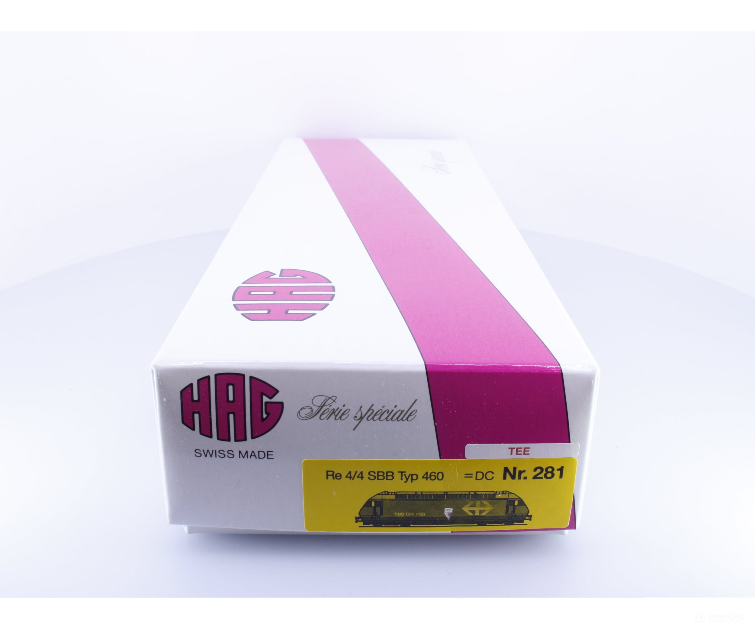 HAG 281 HO SBB-CFF-FFS Re 4/4 Type 460 E-Lok TEE 083-9 DCC - European Locomotives