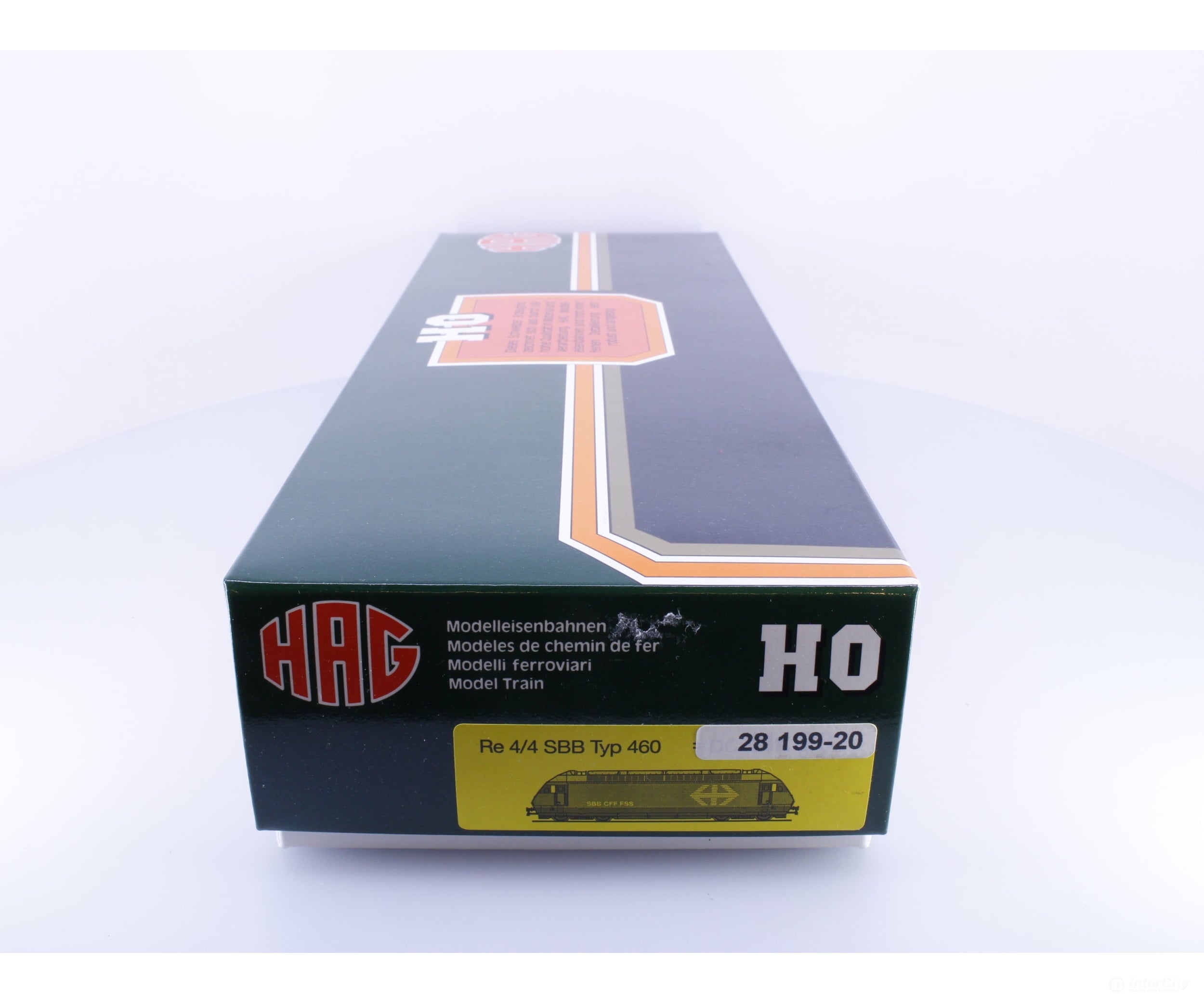 HAG 28199-20 HO SBB-CFF-FFS Re 4/4 Type 460 E-Lok Valais 090-4 DCC - European Locomotives