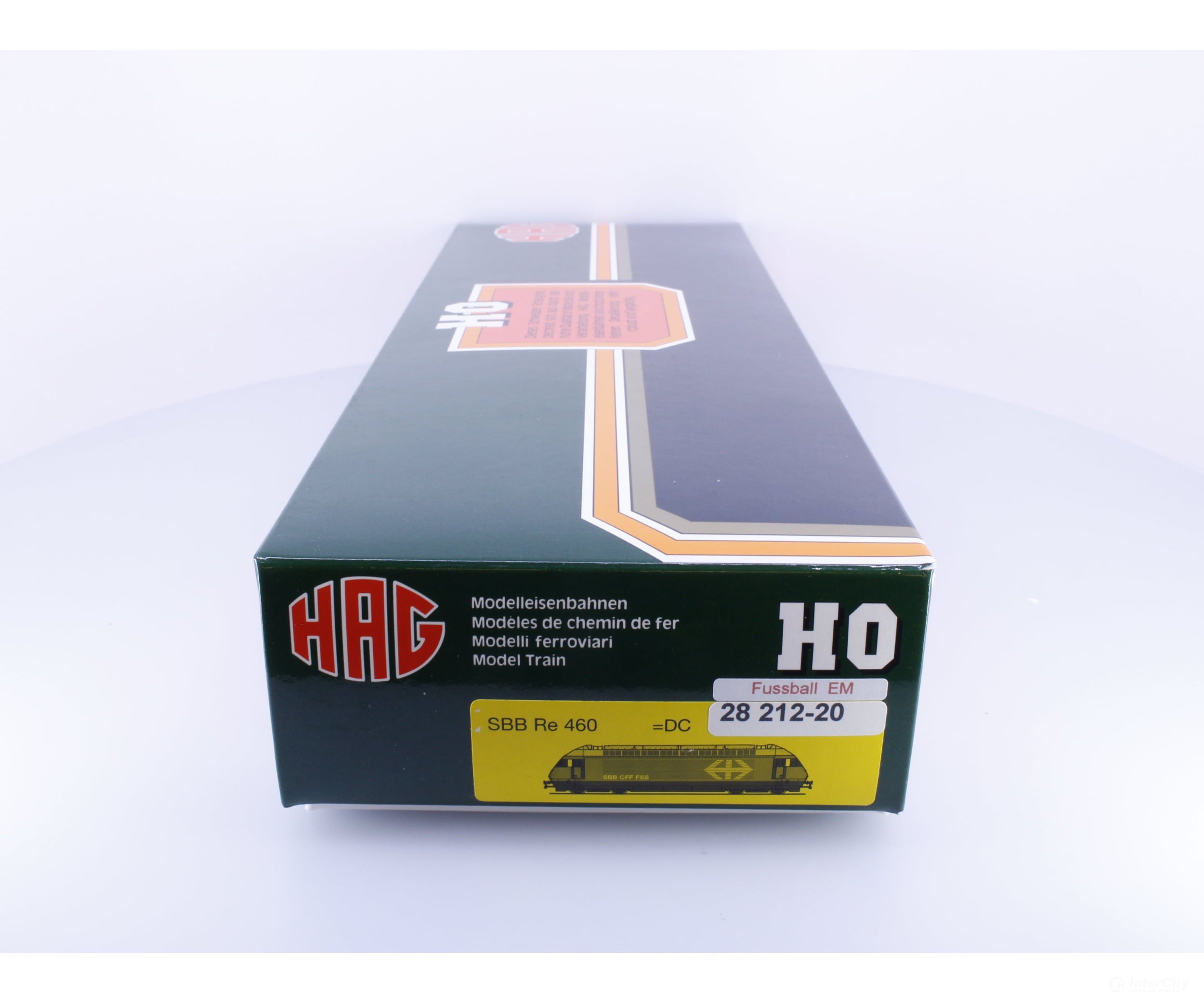 HAG 28212-20 HO SBB-CFF-FFS RE 460 E-Lok Fussball 015-1 Analog DC - European Locomotives