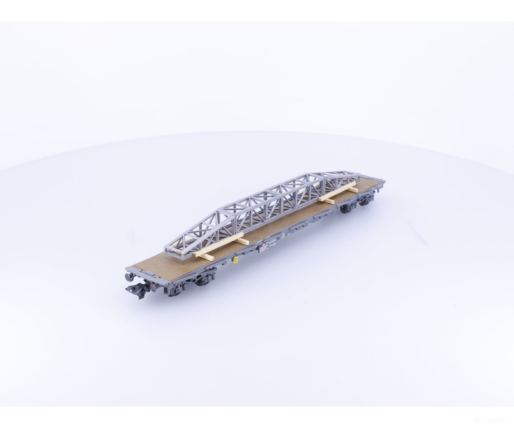 HAG 337 HO SBB-CFF-FFS Flat Car with Lattice Girder Load 257-8 - European Freight Cars