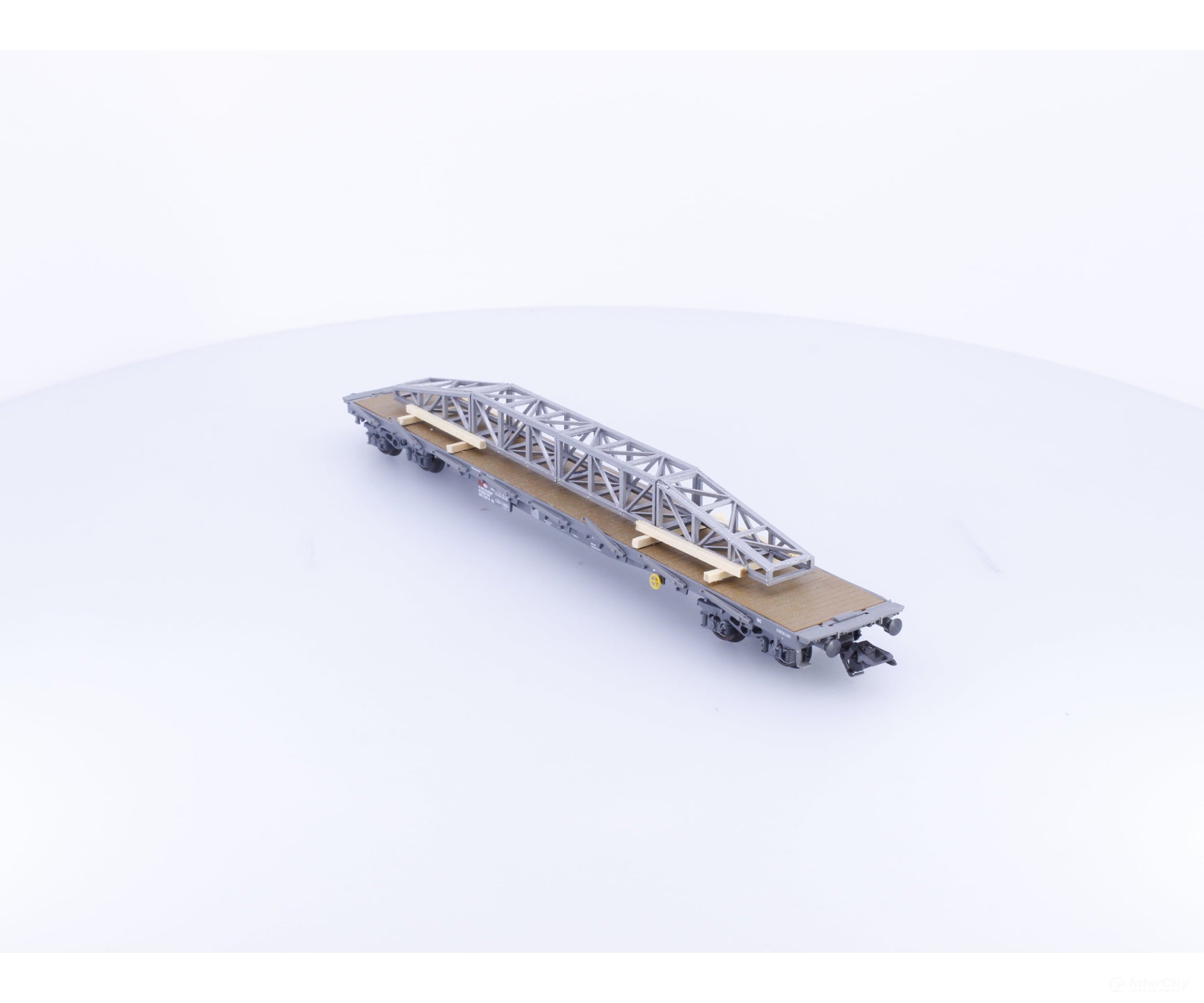 HAG 337 HO SBB-CFF-FFS Flat Car with Lattice Girder Load 257-8 - European Freight Cars