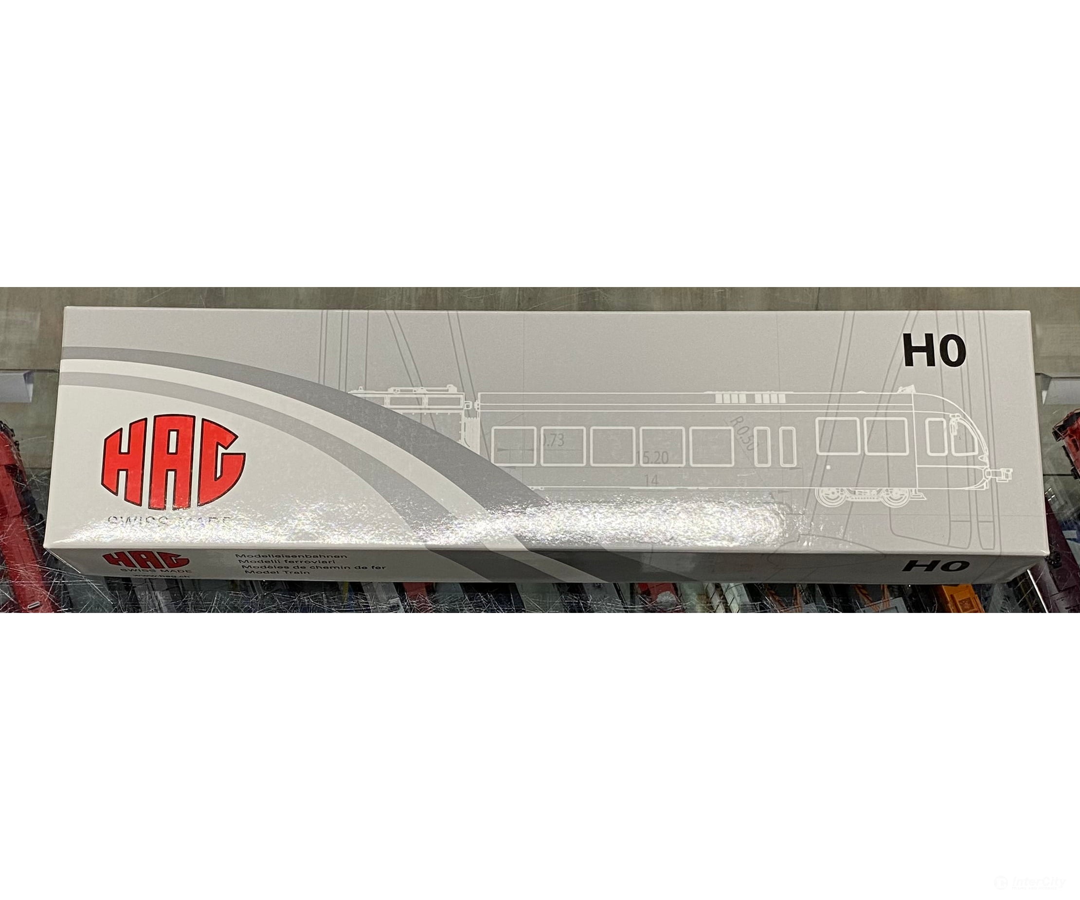 HAG 34009-20 HO SBB-CFF-FFS GTW 2/6 Elektrotriebwagen (TOP Blitz) 707-5 DCC European Locomotives