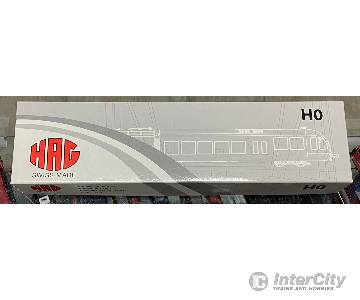 HAG 34009-20 HO SBB-CFF-FFS GTW 2/6 Elektrotriebwagen (TOP Blitz) #2 707-5 DCC European Locomotives