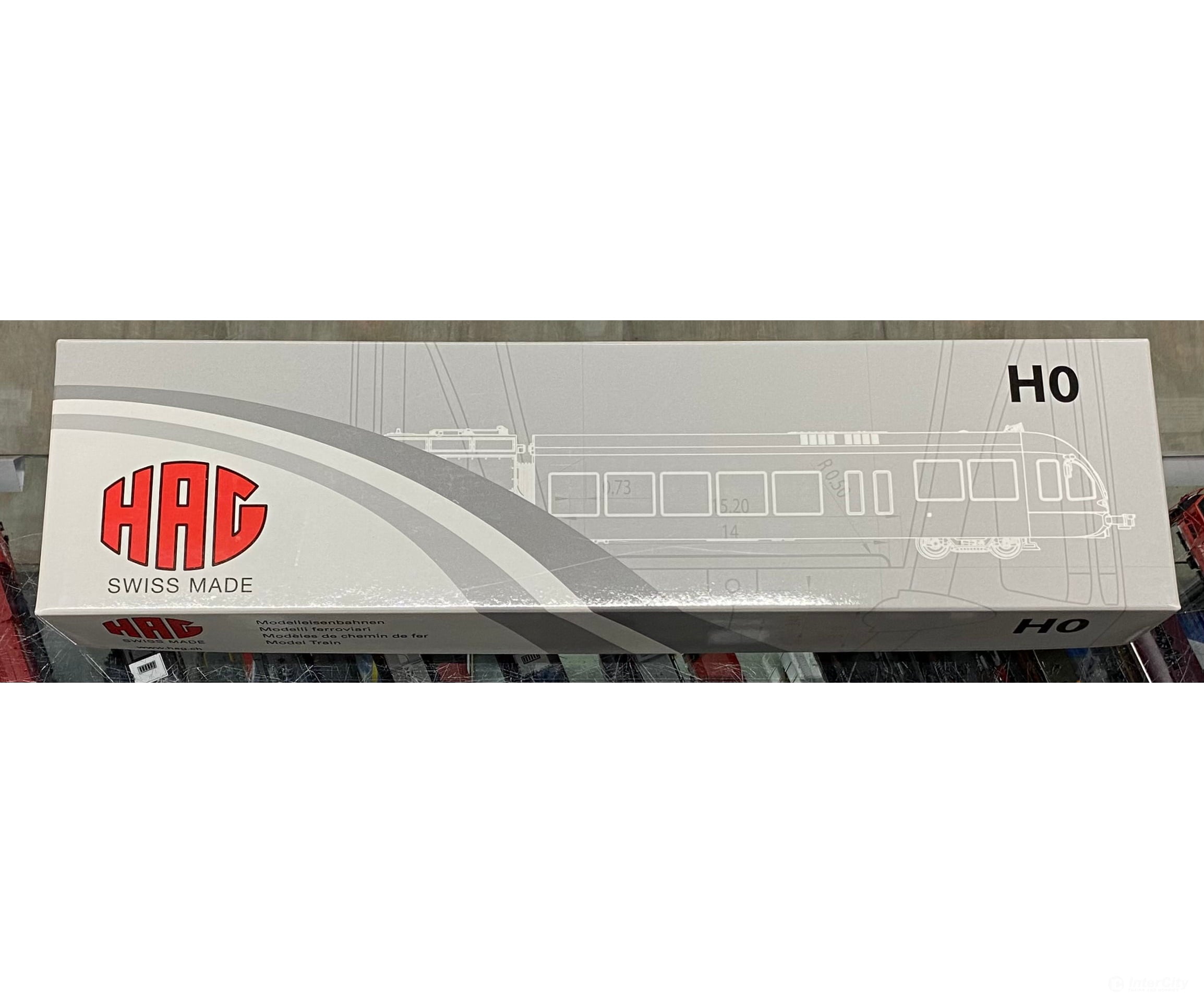 HAG 34009-20 HO SBB-CFF-FFS GTW 2/6 Elektrotriebwagen (TOP Blitz) #2 707-5 DCC European Locomotives