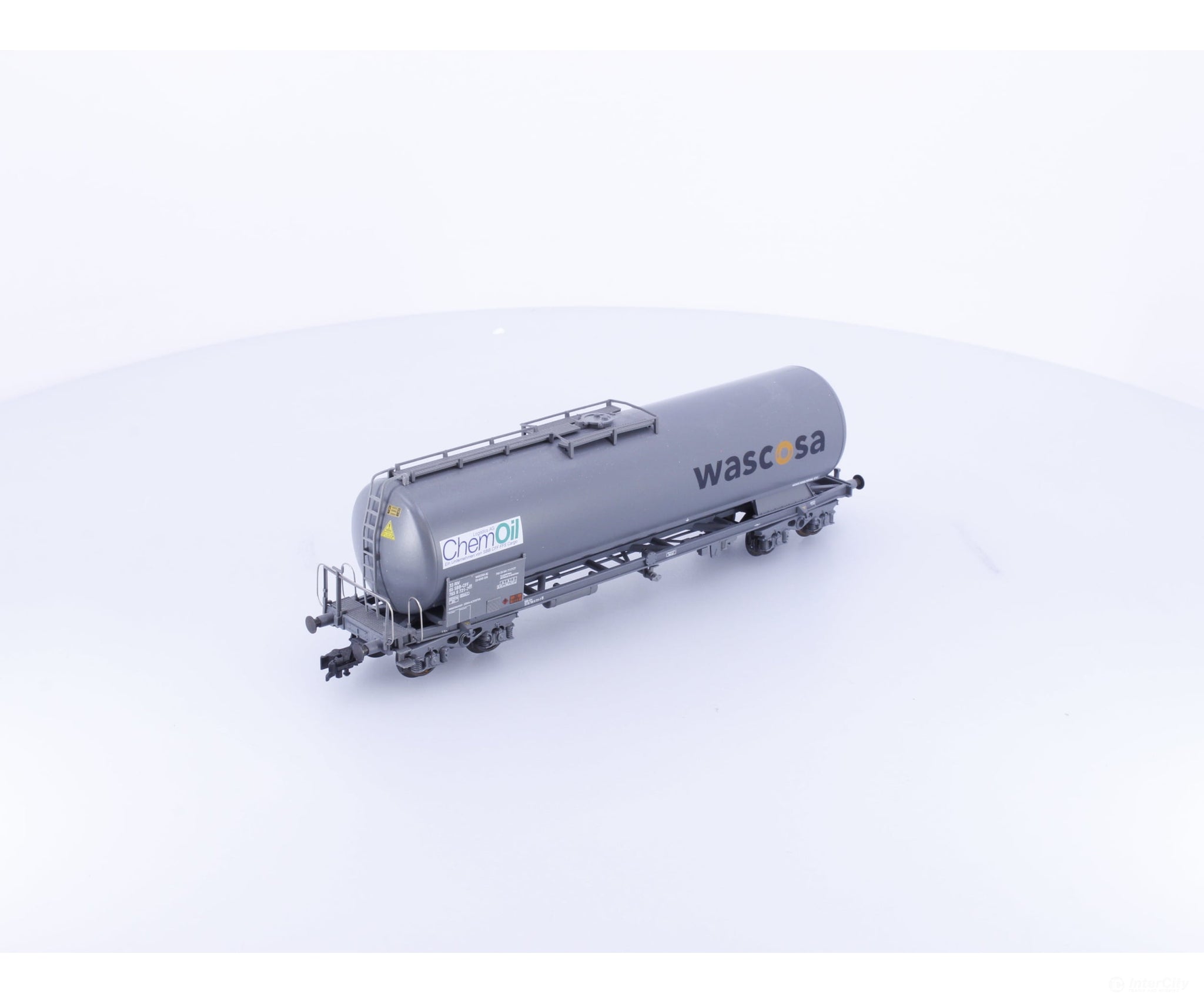 HAG 383 HO SBB-CFF-FFS Tank Car Wascosa #4 721-7 - European Freight Cars