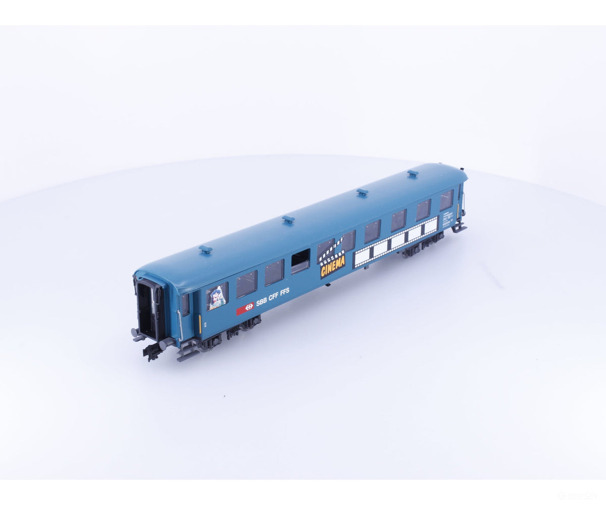 HAG 65041 HO SBB-CFF-FFS Passenger Movie Coach Kinowagen 910-4 - European Passenger Cars