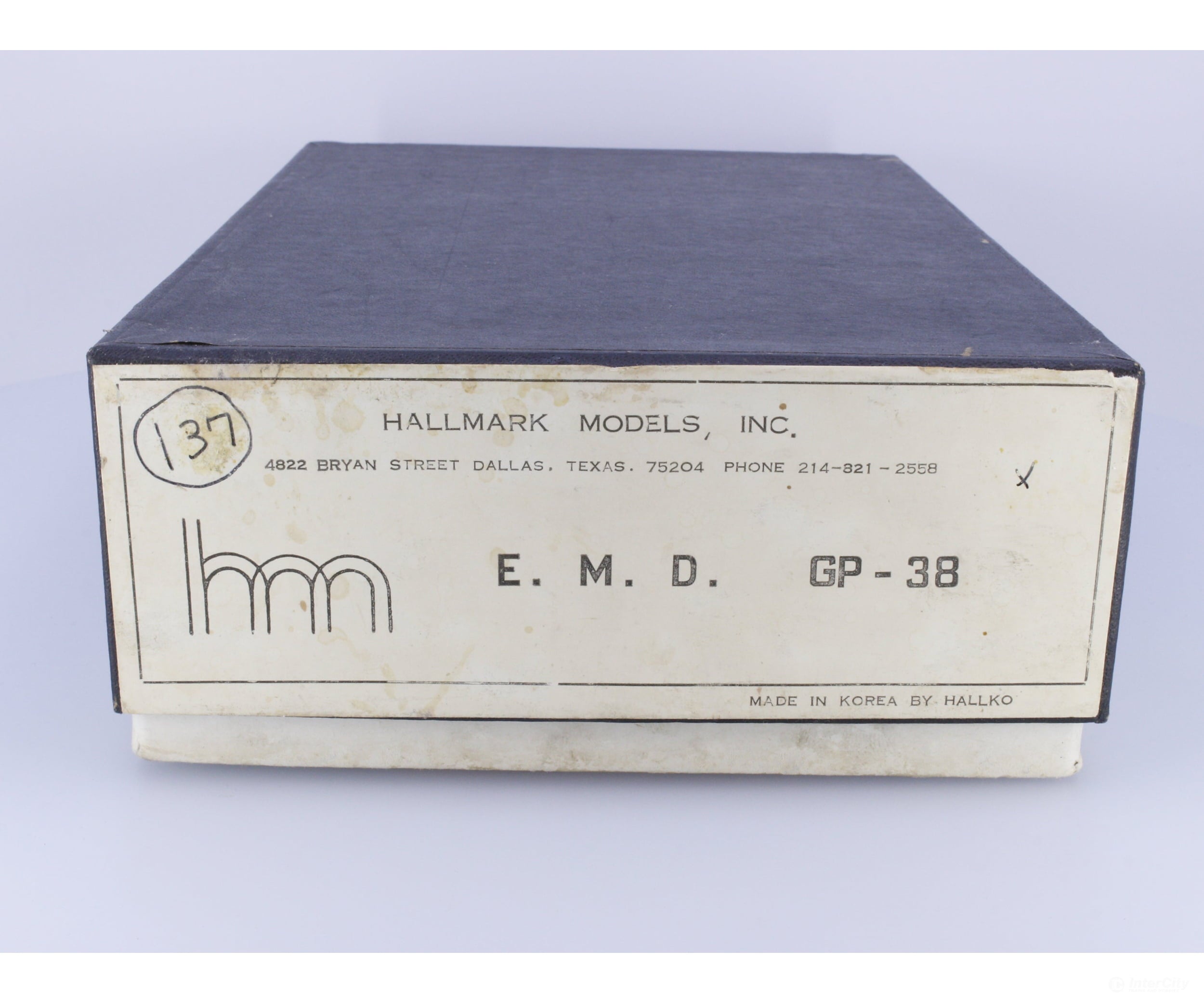 Hallmark Models 137 HO Brass EMD GP-38 Analog DC Locomotives