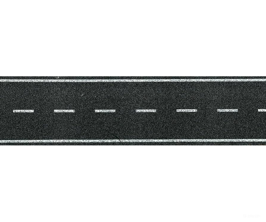 Heki 6562 Self Adhesive Roadway Asphalt N Two Lanes Size-100 X 4 Cm Roads & Streets