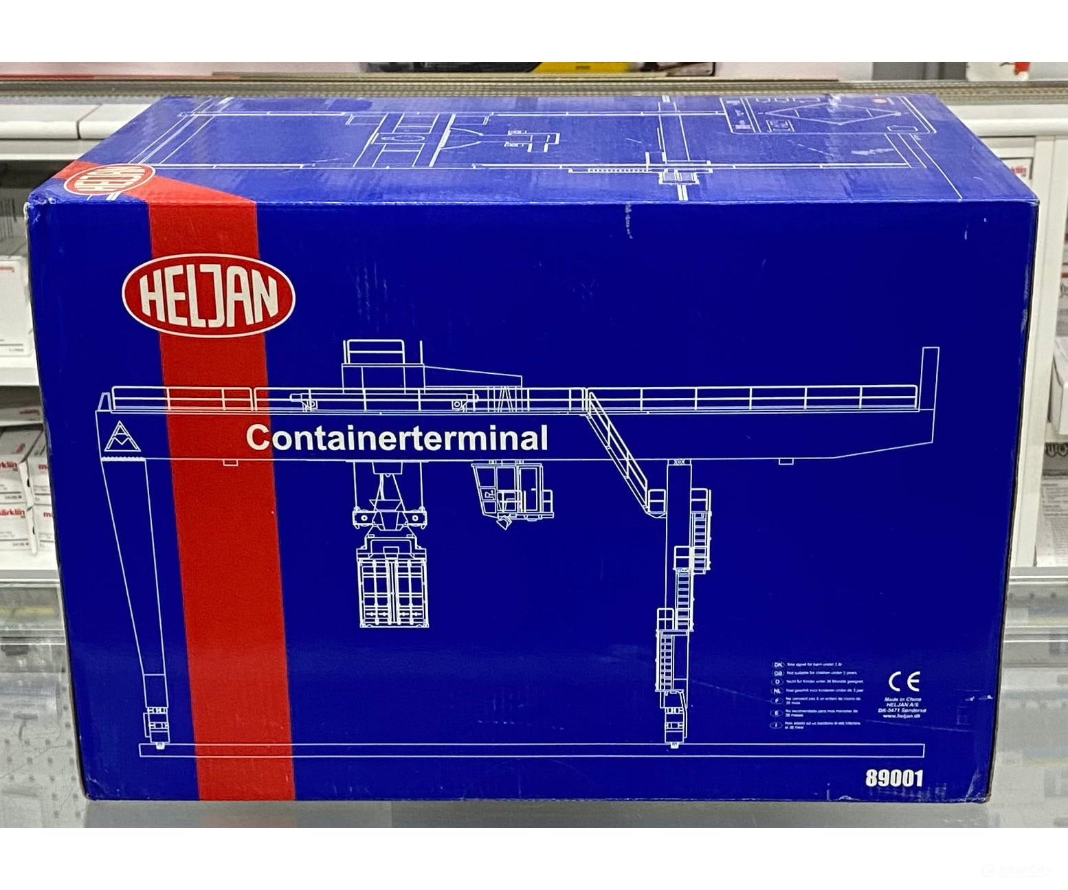 Heljan 89001 HO Digital Containerterminal mit Grundplatte Container - Structures
