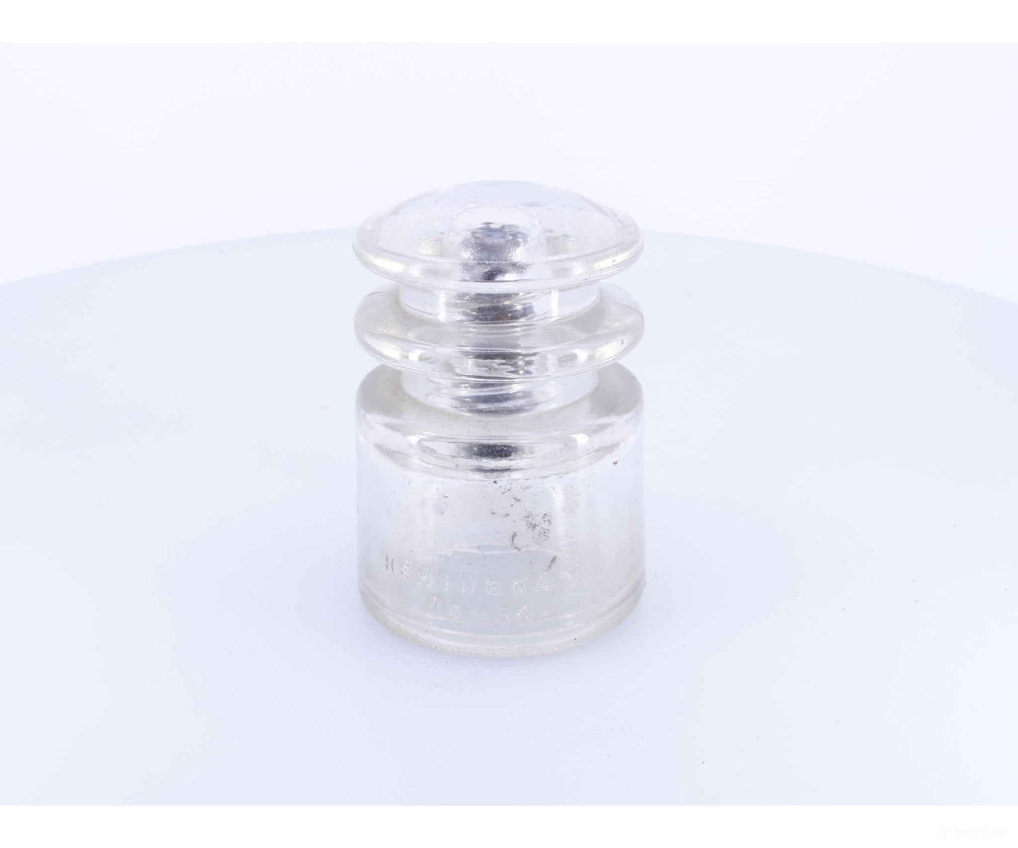 Hemingray 13-54 Clear Glass Insulator - Collectibles