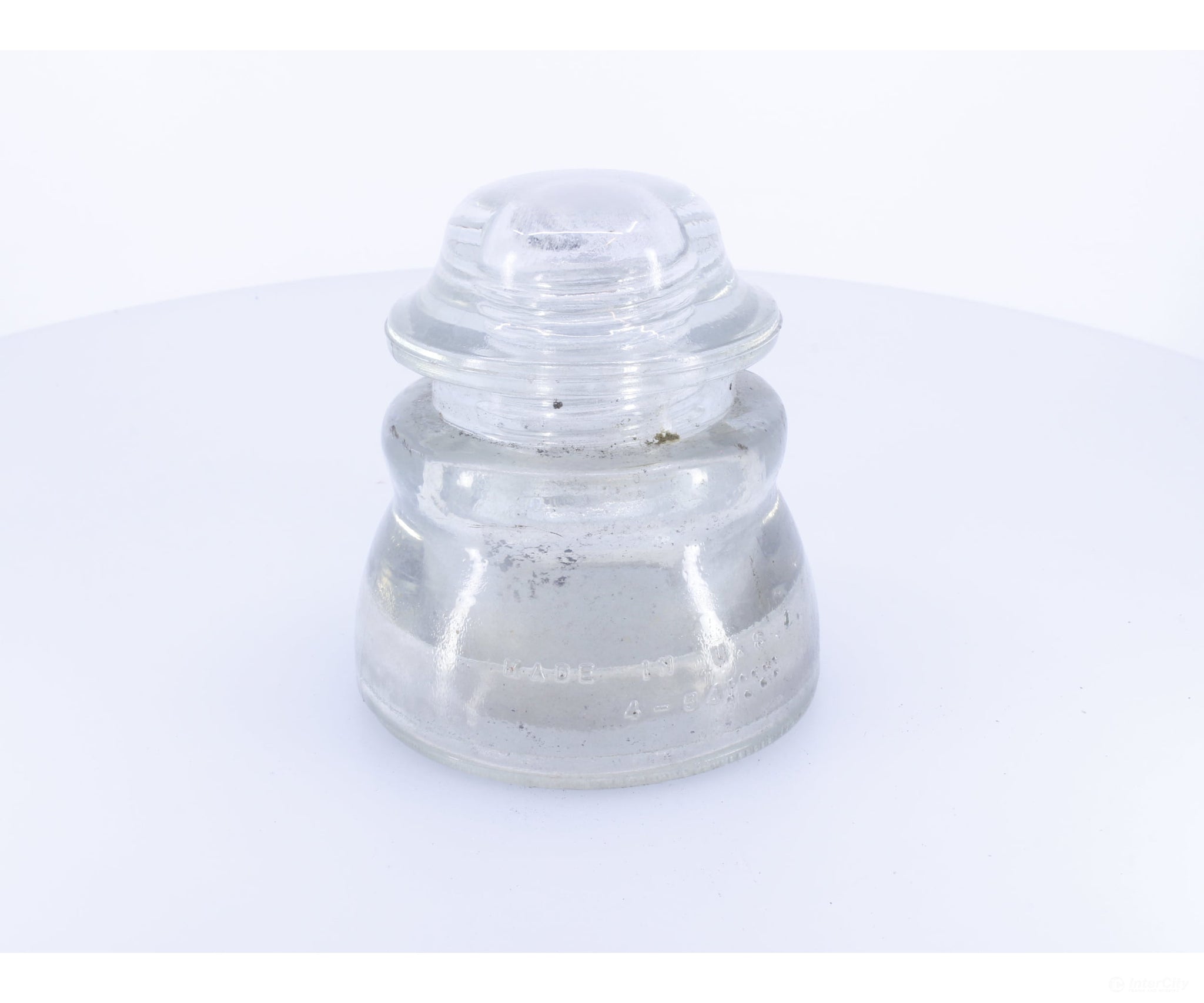 Hemingray 45 Clear Glass Insulator 4-54 - Collectibles