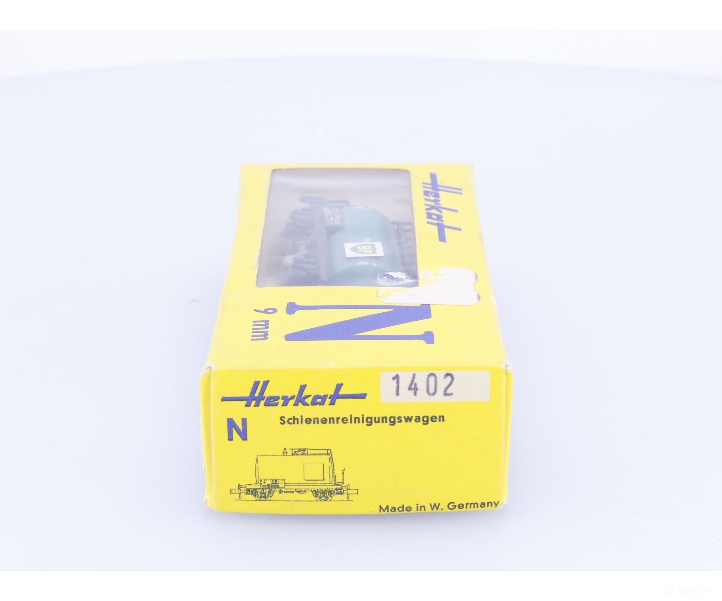 Herkat 1402 N DB Tank Car Track Cleaning Car 503116 European Freight Cars