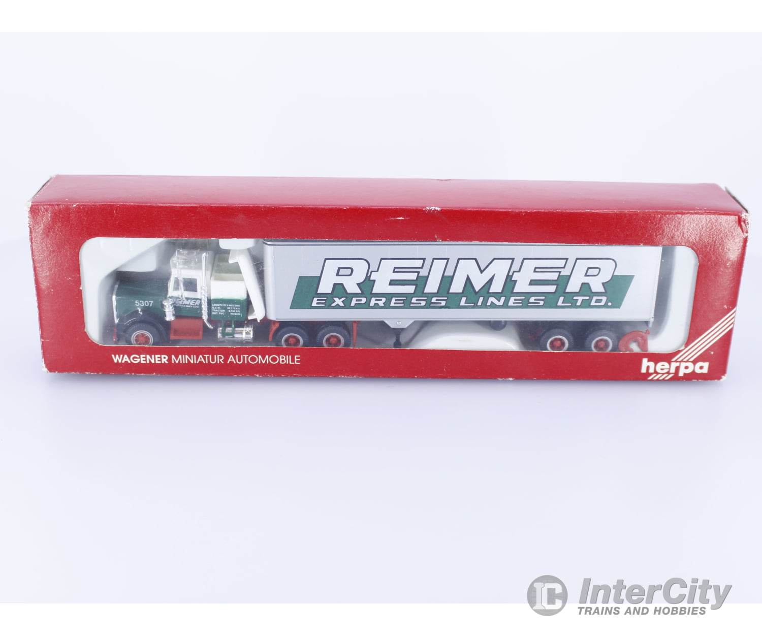 Herpa 5013 HO Reimer Express Kenworth 40’ Dry Van (#3) Vehicles