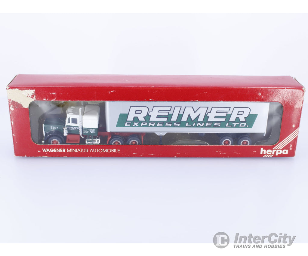 Herpa 5013 HO Reimer Express Kenworth 40’ Dry Van (#5) Vehicles