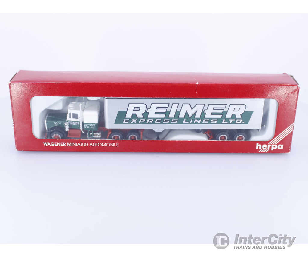 Herpa 5013 HO Reimer Express Kenworth 40’ Dry Van (#6) Vehicles