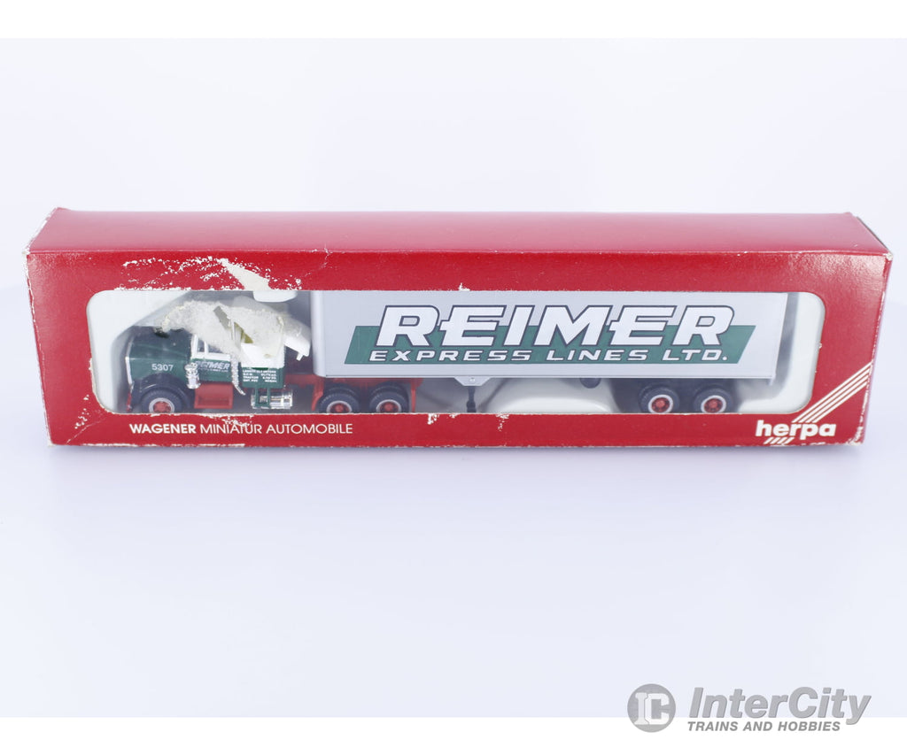 Herpa 5013 HO Reimer Express Kenworth 40’ Dry Van (#7) Vehicles