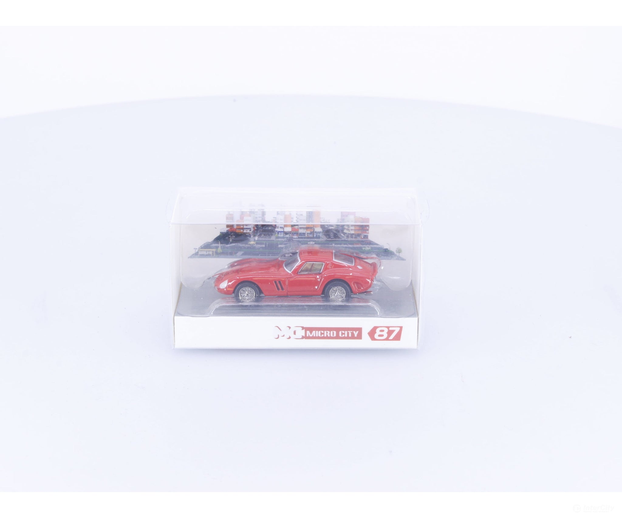 Herpa 87MC000057 HO Herpa Micro City Ferrari 250GTO Red - Cars & Trucks